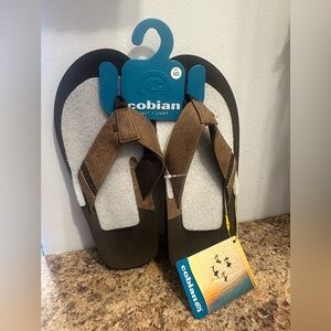 Cobian Brown Flip Flops men’s size 10